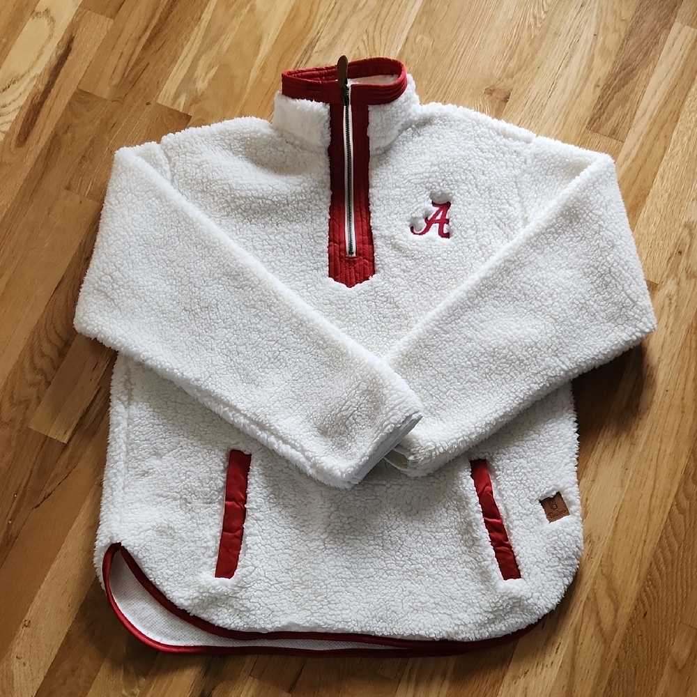 Alabama Sherpa Half Zip Pullover